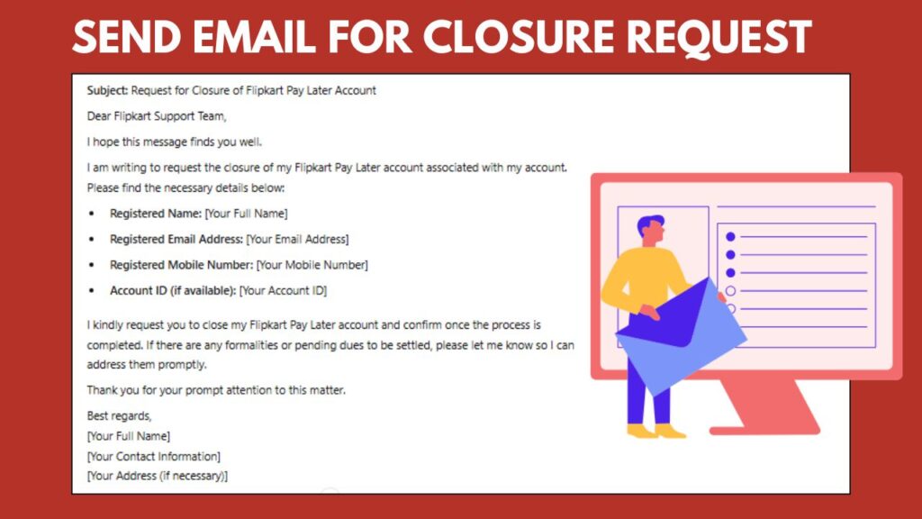 Send Email for Closure Request